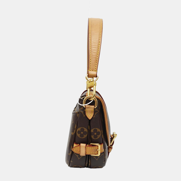 SAUMUR BB Monogram Coated Canvas Brown
