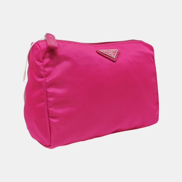 Nylon Clutch Red