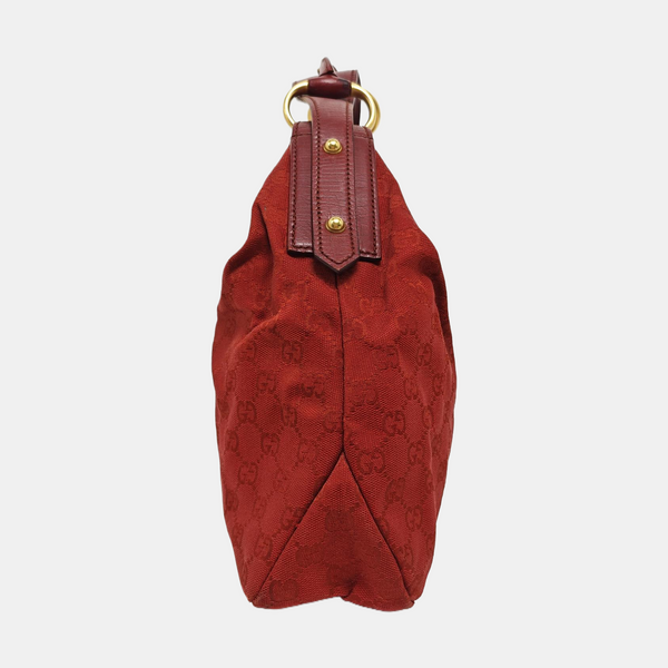 Monogram Canvas Top Handle Bag Red