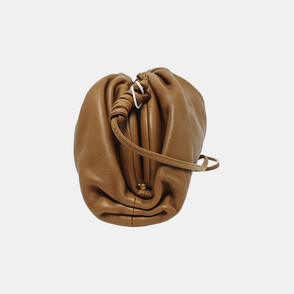 The Pouch Mini Calfskin Brown