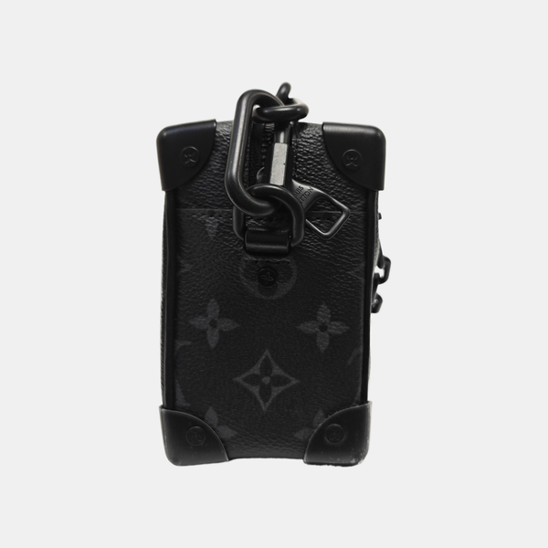 SOFT TRUNK Mini Monogram Coated Canvas Black