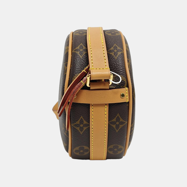 BOITE CHAPEAU PM Monogram Coated Canvas Brown