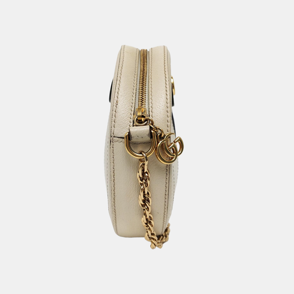 Ophidia Mini Calfskin White