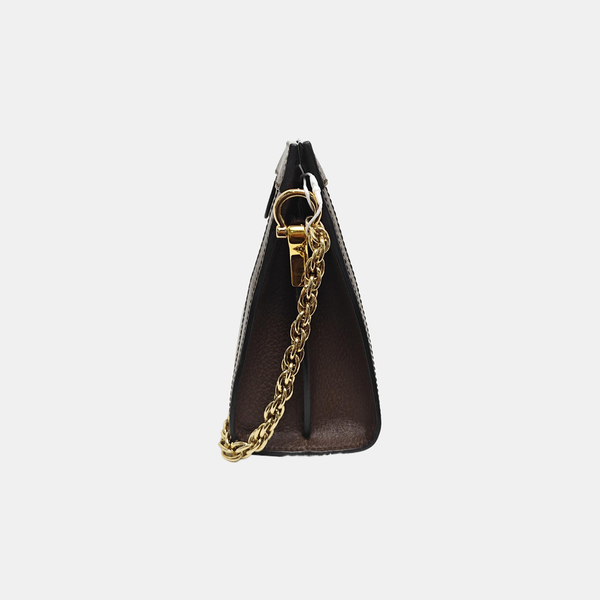 Ophidia Small Monogram Coated Canvas Beige