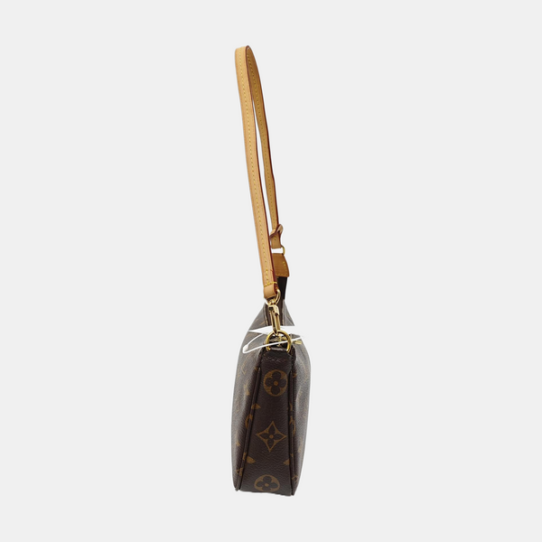 ACCESSOIRES Monogram Coated Canvas Brown