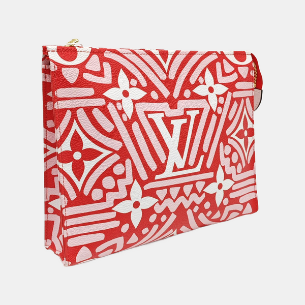 TOILET POCKET 26 Coated Canvas Red