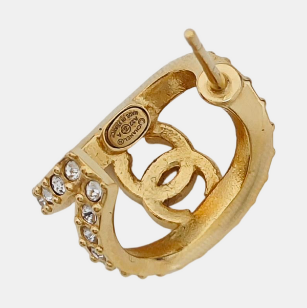 Metal Gold Stud Earrings