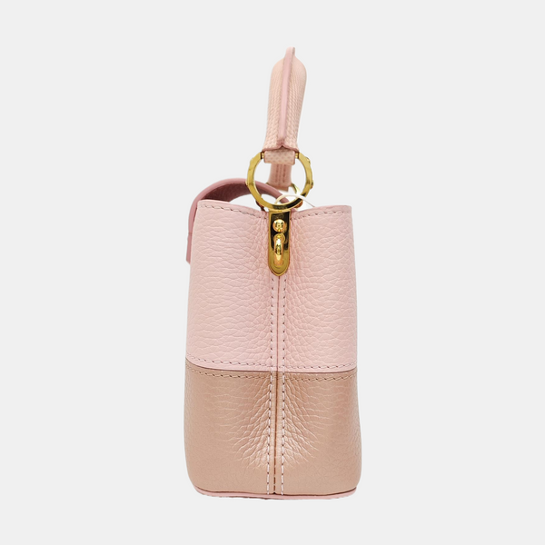 CAPUCINES Mini Calfskin Pink