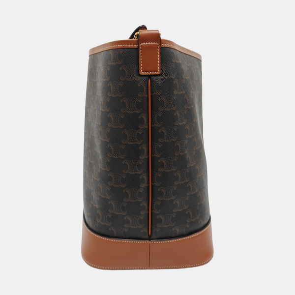 TRIOMPHE CANVAS Medium Coated Canvas Brown