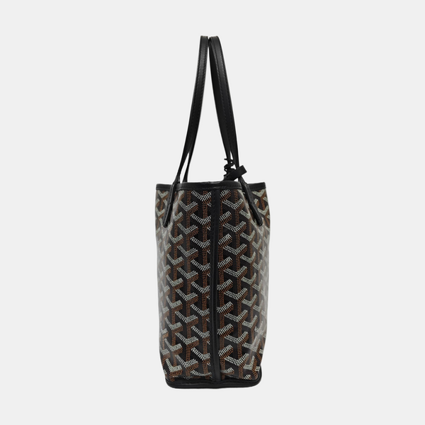 Anjou Mini Coated Canvas Black