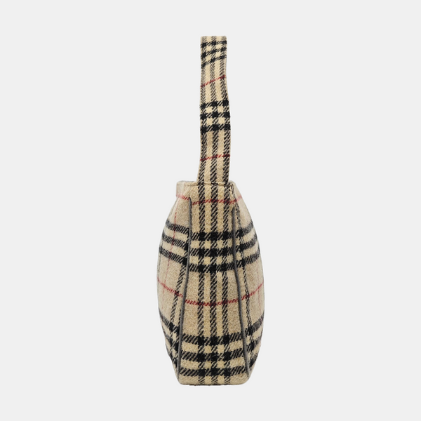 Wool Tote Bag Beige