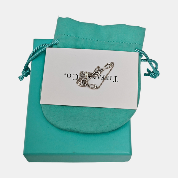 Tiffany Infinity 925 Sterling Silver Bracelet