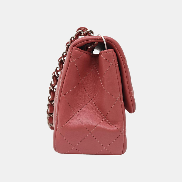 CLASSIC FLAP Mini Quilted Lambskin Pink