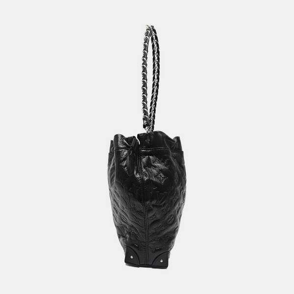 NOÉ TRUNK PM Monogram Lambskin Black