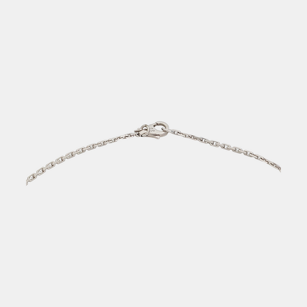 LOVE 18k White Gold Silver Necklace