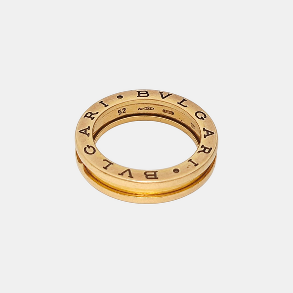 B.ZERO1 18k Rose Gold Ring EU 52