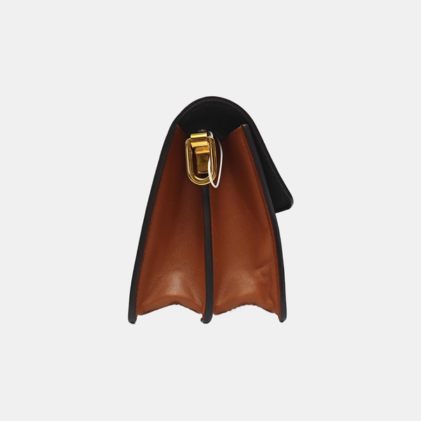 DAUPHINE Mini Monogram Coated Canvas Brown