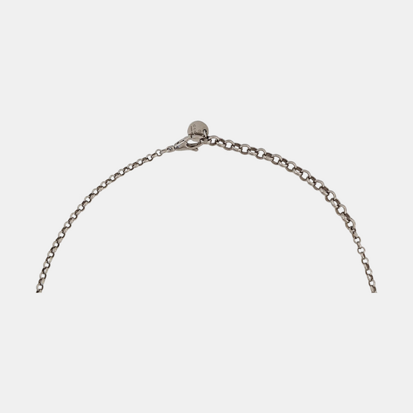 Interlocking G 925 Sterling Silver Necklace