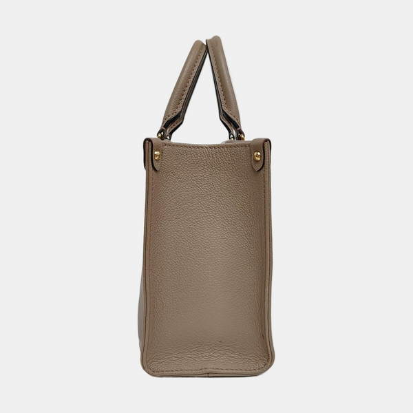 ONTHEGO PM Monogram Calfskin Gray