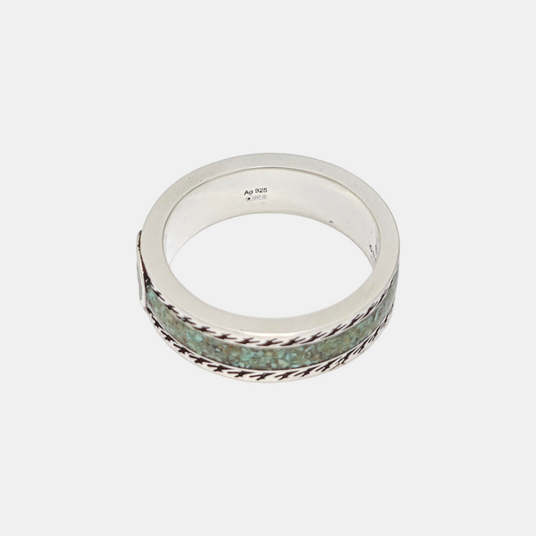 Interlocking G 925 Sterling Silver Ring HK 19