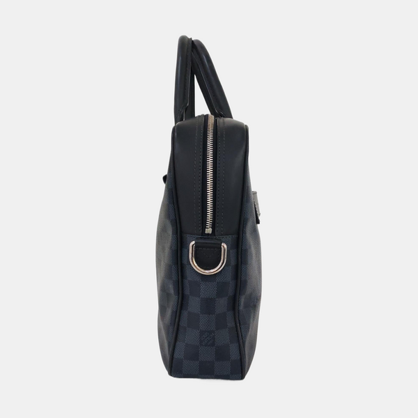 PORTE-DOCUMENTS Damier Coated Canvas Blue