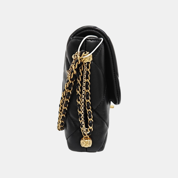 Quilted Lambskin Black