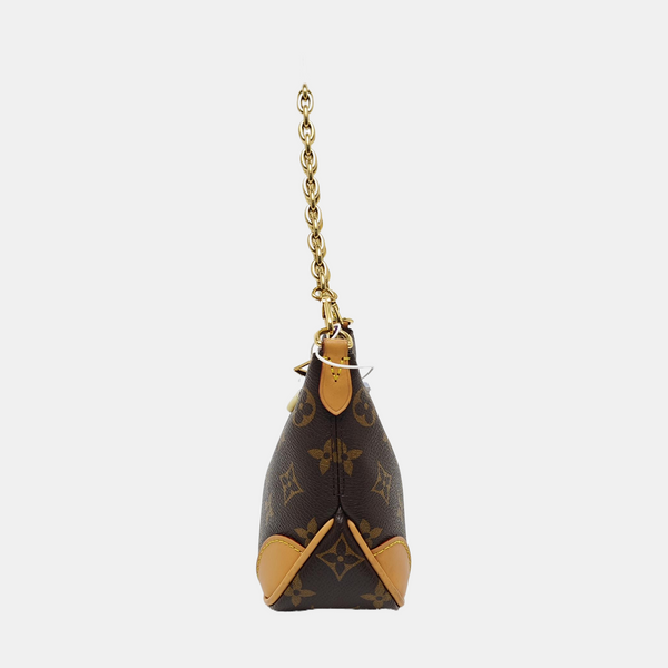 BOULOGNE Nano Monogram Coated Canvas Brown