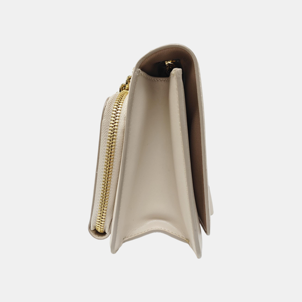 Ginny Calfskin White