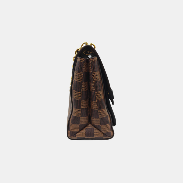 VAVIN PM Damier Ebene Coated Canvas Brown