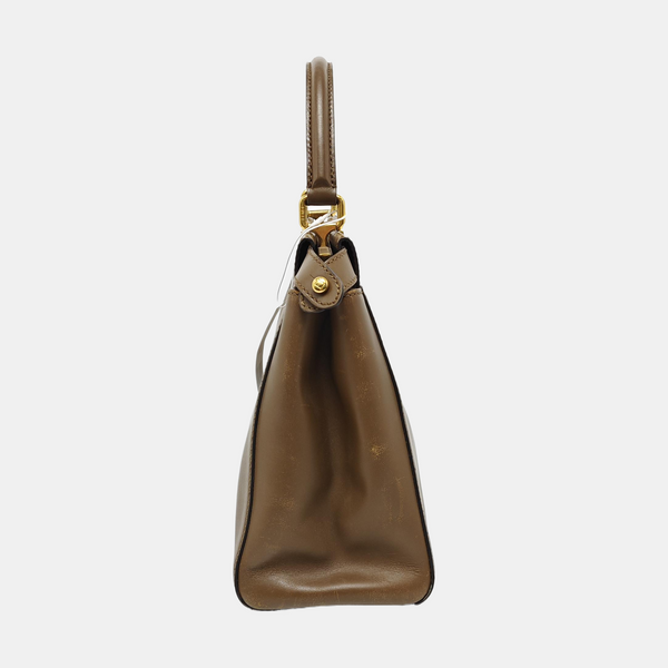 Peekaboo Medium Calfskin Brown