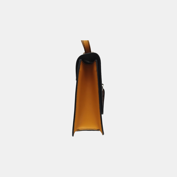 Calfskin Shoulder Bag Blue