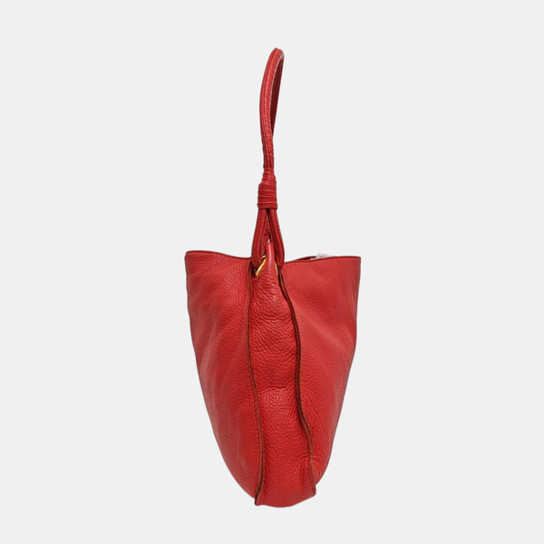 Lambskin Shoulder Bag Red