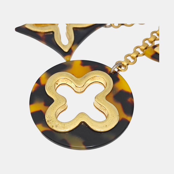 Metal Bag Charm Gold