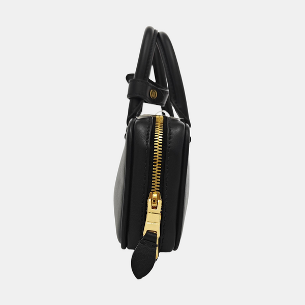Arcadie Mini Piel de Becerro Negra