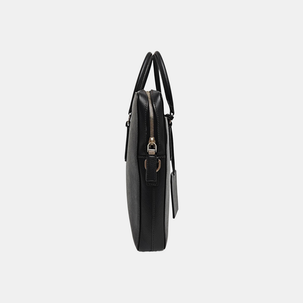 Calfskin Shoulder Bag Black