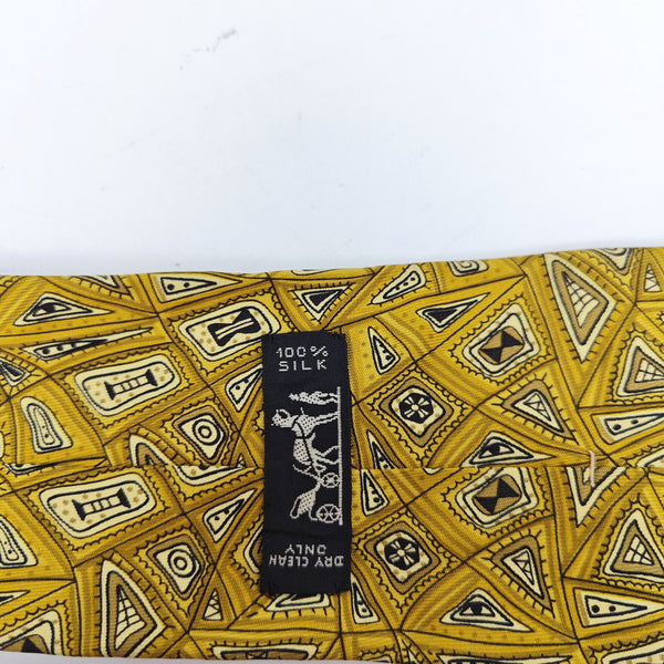 Mulberry Silk Tie Yellow