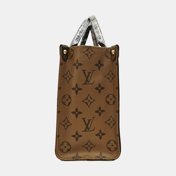 ONTHEGO PM Monogram Coated Canvas Brown