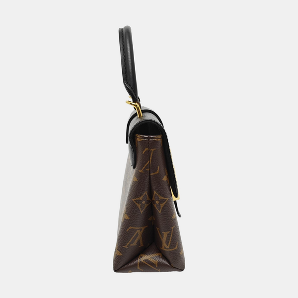 Authenticated pre-owned LOCKY BB Monogram Coated Canvas Brown - Shoulder Bag at Looply