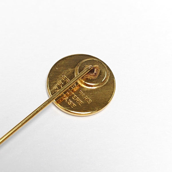 Metal Gold Brooch