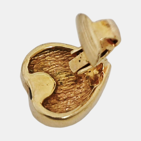 Metal Gold Clip On Earrings