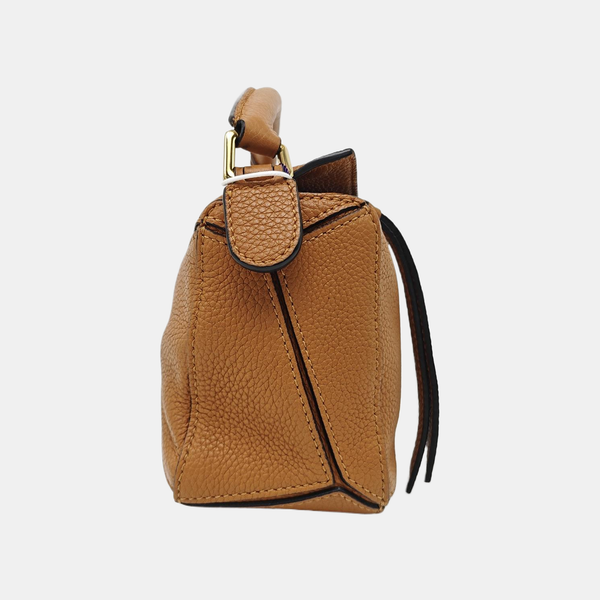Puzzle Mini Calfskin Brown