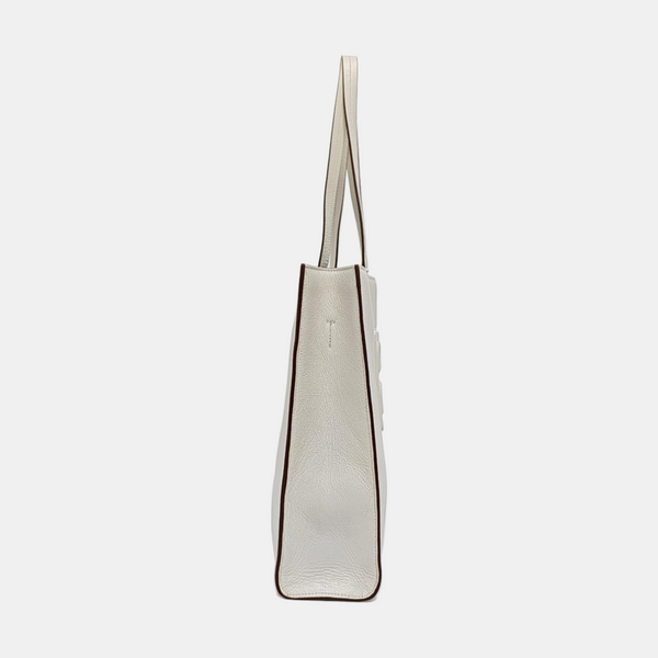 Calfskin Tote Bag White