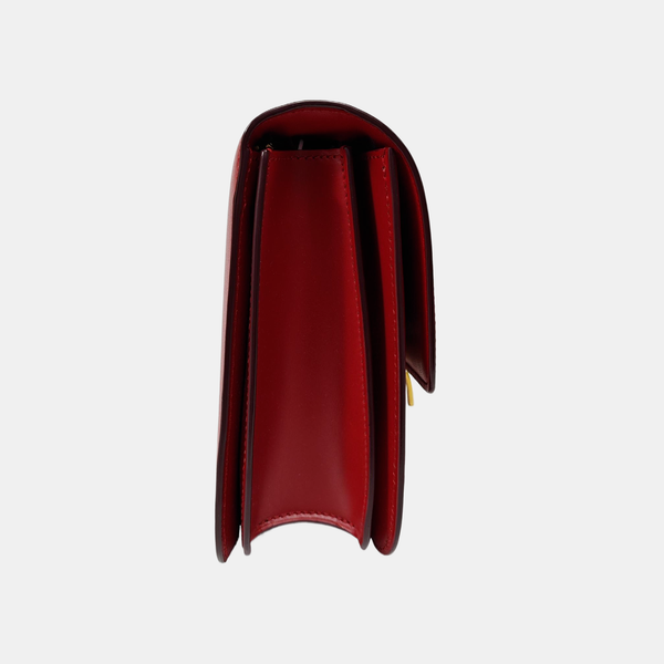 CLASSIC BOX Medium Calfskin Red