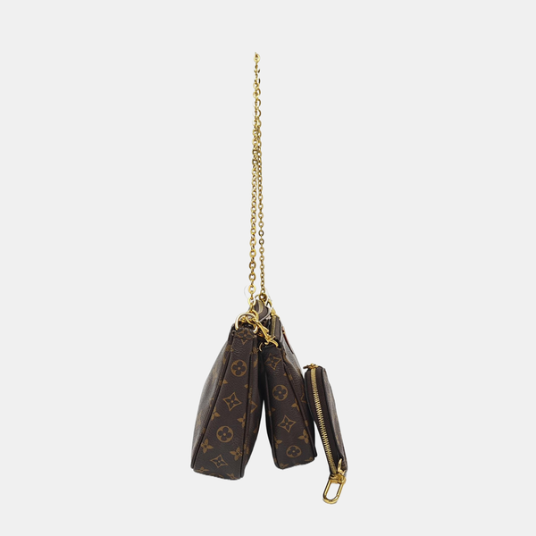 MULTI Monogram Coated Canvas Brown