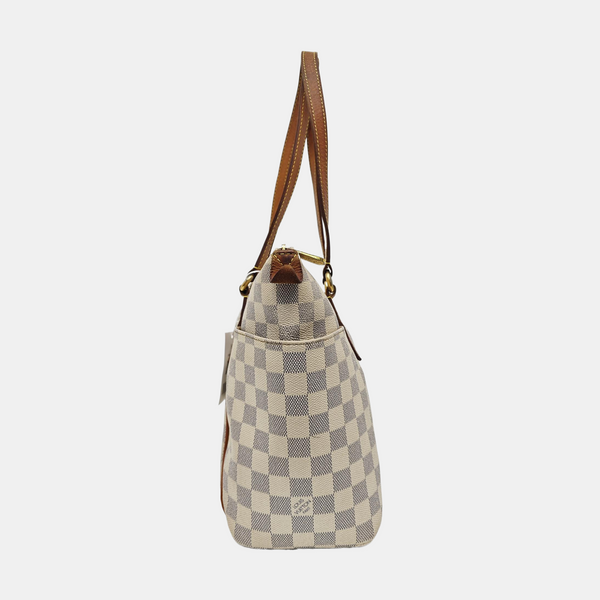 TOTALLY Damier Azur Coated Canvas Beige