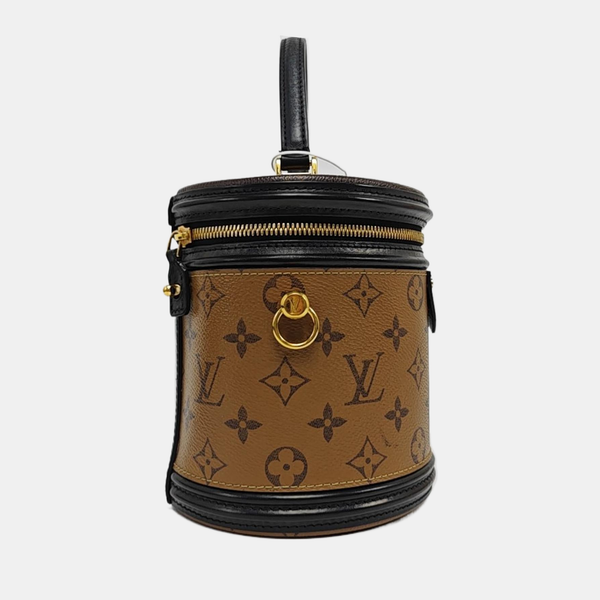CANNES PM Monogram Coated Canvas Brown