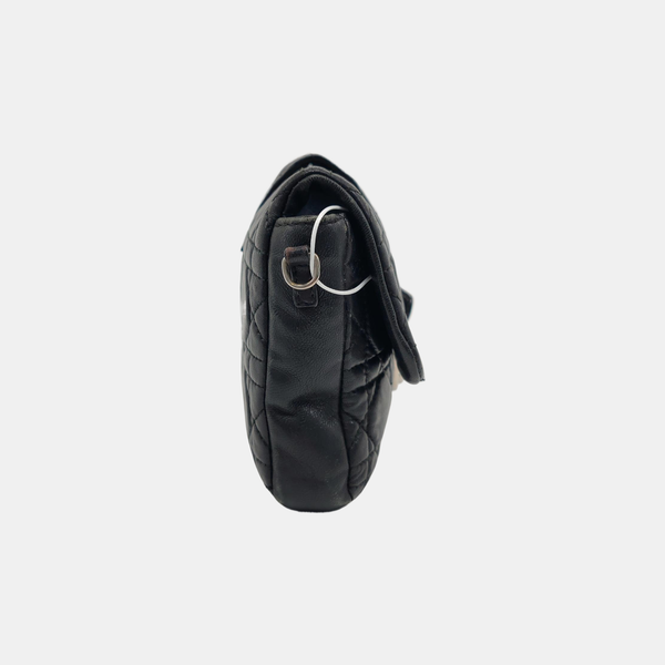 Authenticated pre-owned Miss Dior Cannage Calfskin Black - Shoulder Bag at Looply