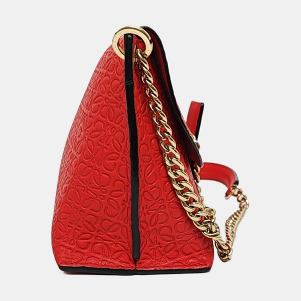 Avenue Monogram Calfskin Red
