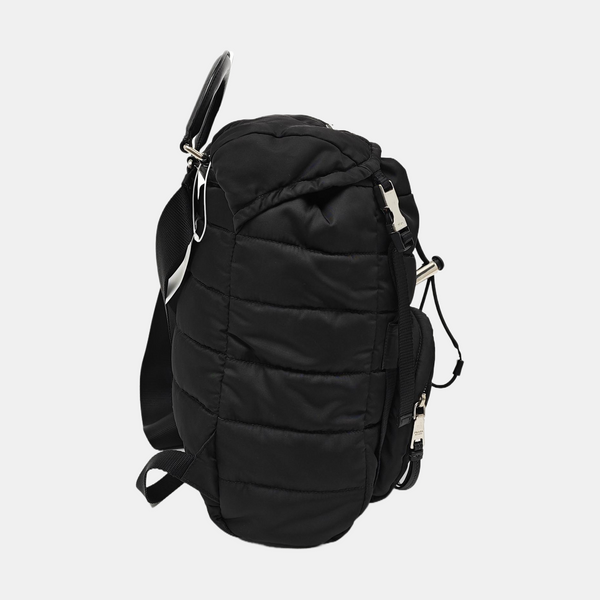 Nylon Backpack Black