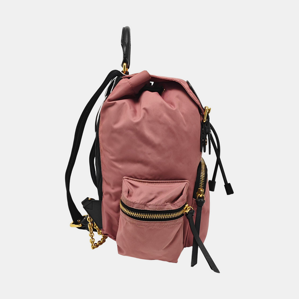 The Rucksack Medium Nylon Beige
